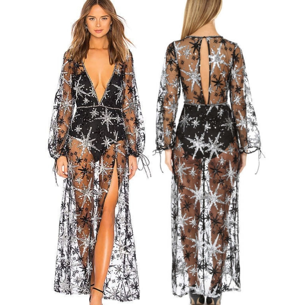 NEW For Love and Lemons Stardust Dress